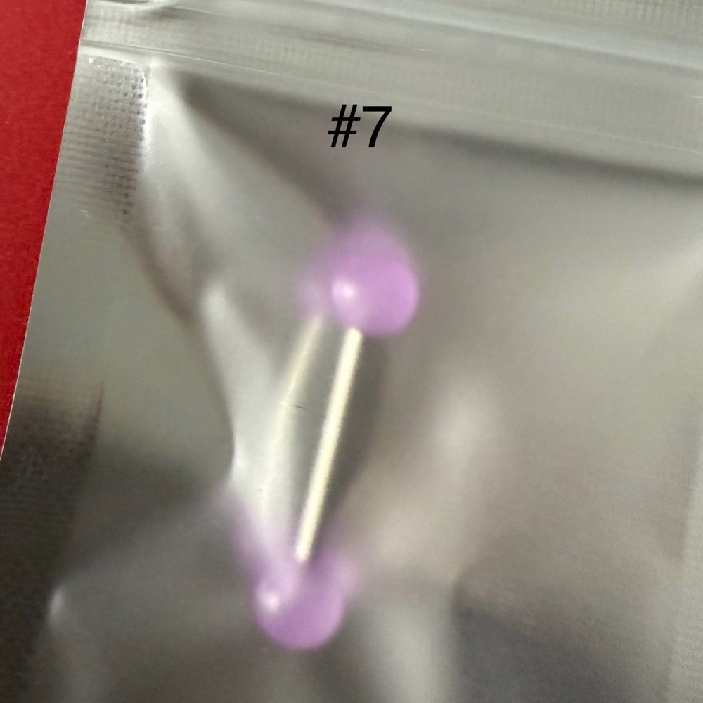 Colorful Barbell Piercing Buyers Choice - Picture 8 of 13
